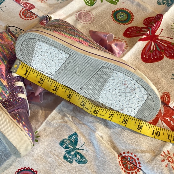 NWT - JoJo Siwa High Top Sneakers (Size 3) - Picture 5 of 5